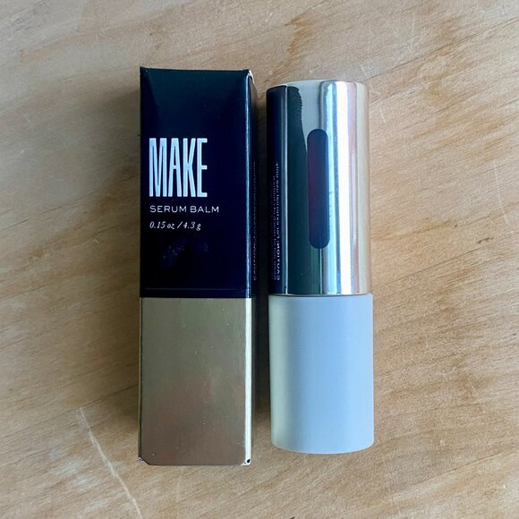 MAKE Serum Lip Balm, New in Box, Full size 0.15oz/4.3g, color Nude Nova. - Picture 8 of 10